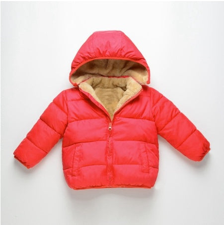 Kids Lambskin Leather Coat – Soft Genuine Lambskin Winter Jacket for Children