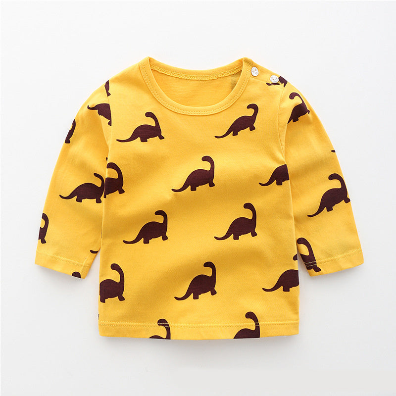 cotton long sleeve T-shirt
