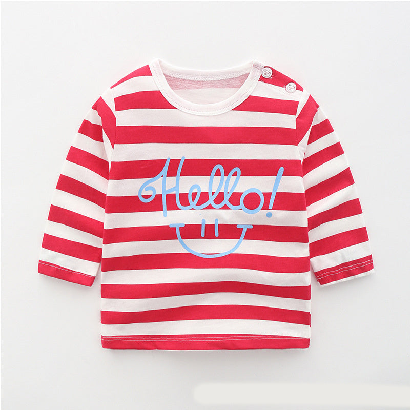 cotton long sleeve T-shirt