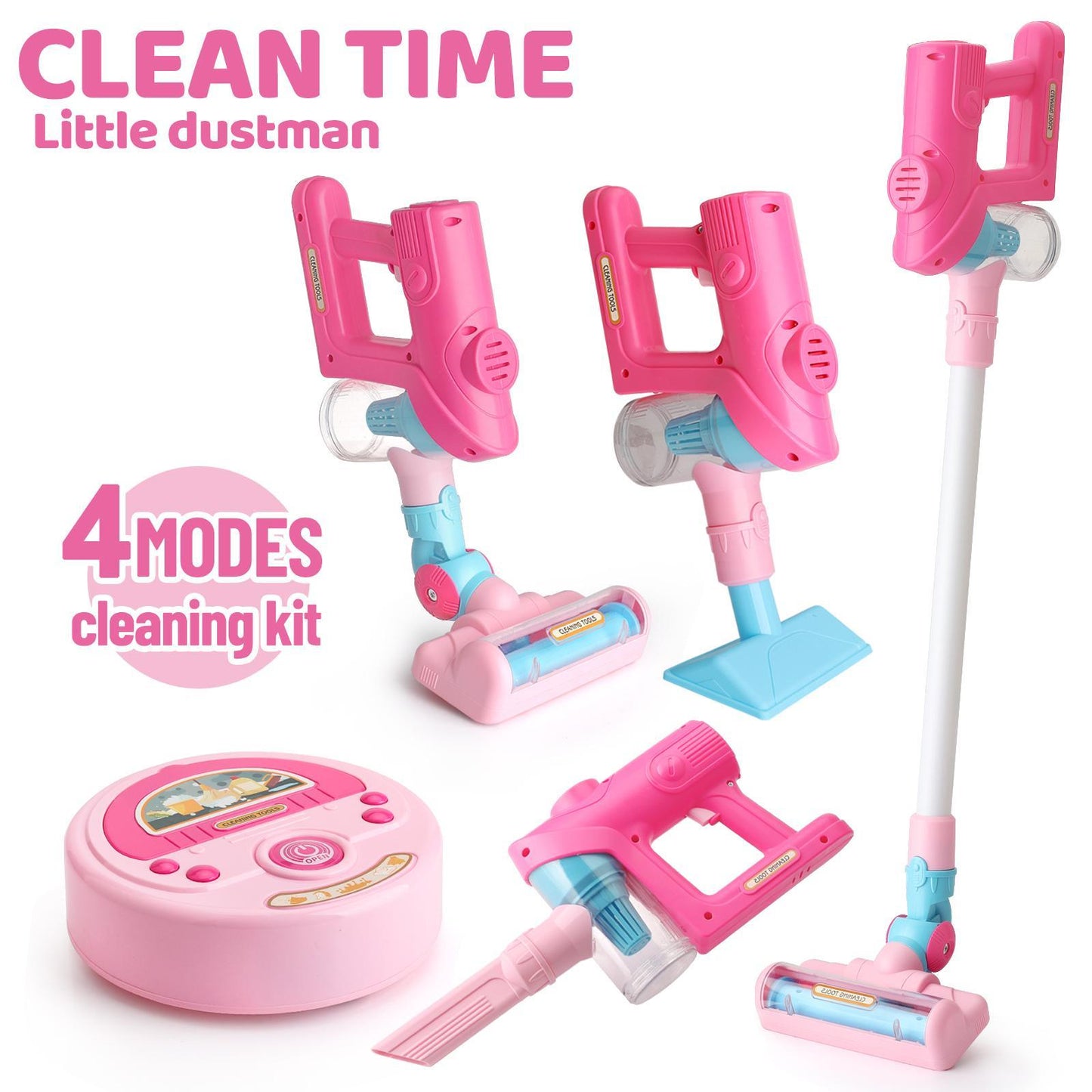 Vacuum Cleaner And Sweeper - Cleaning And Playing Helper