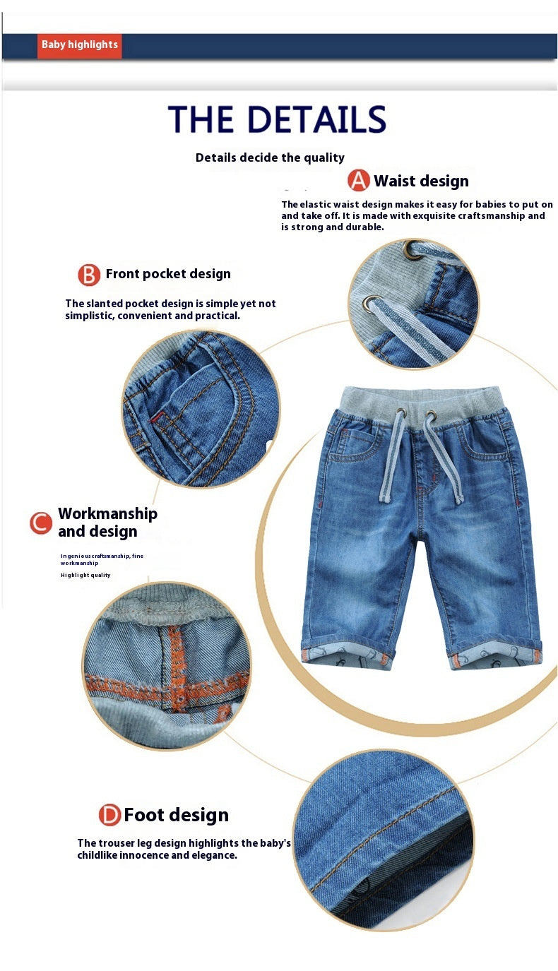 Boys' Denim Capris