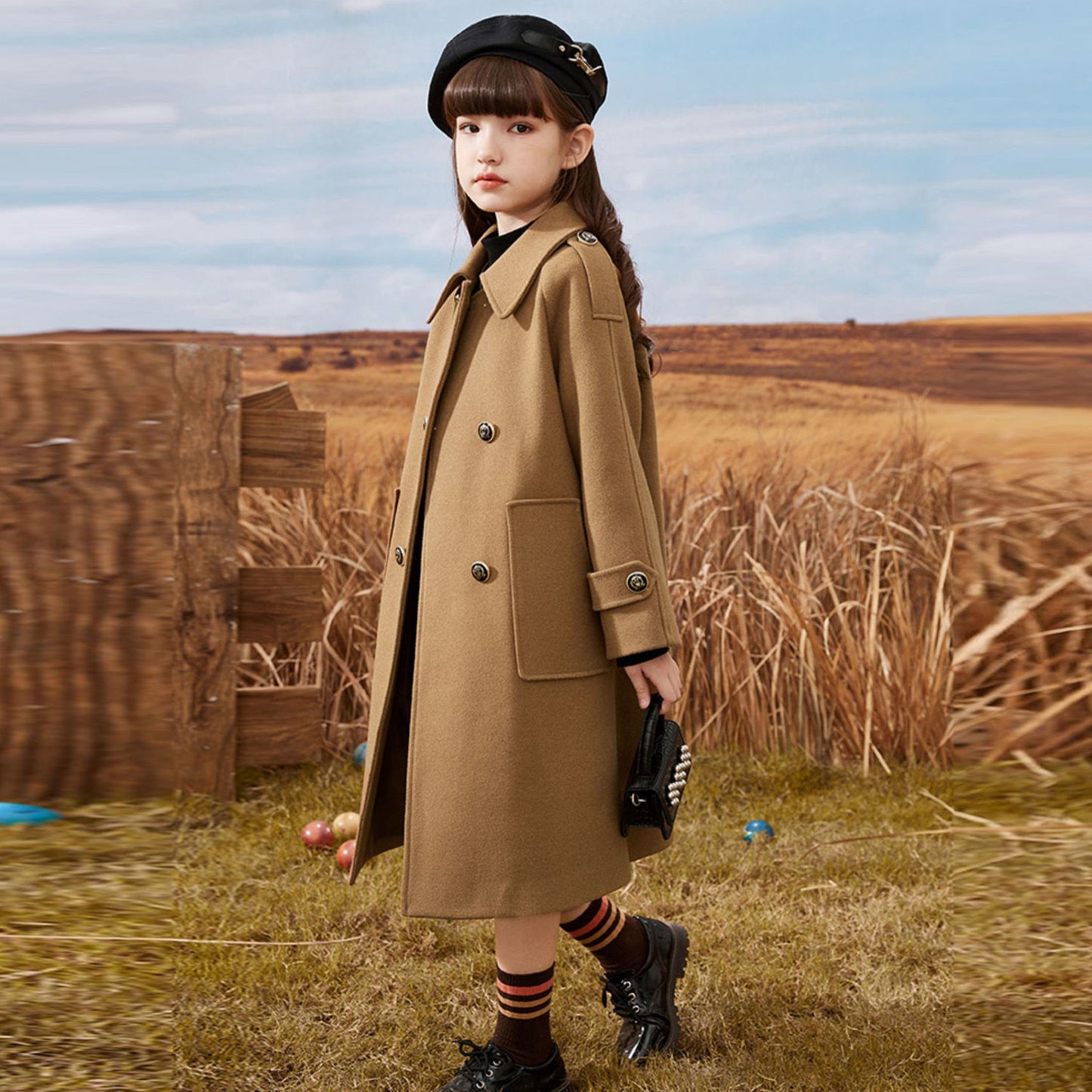 Woolen Coat Mid-length