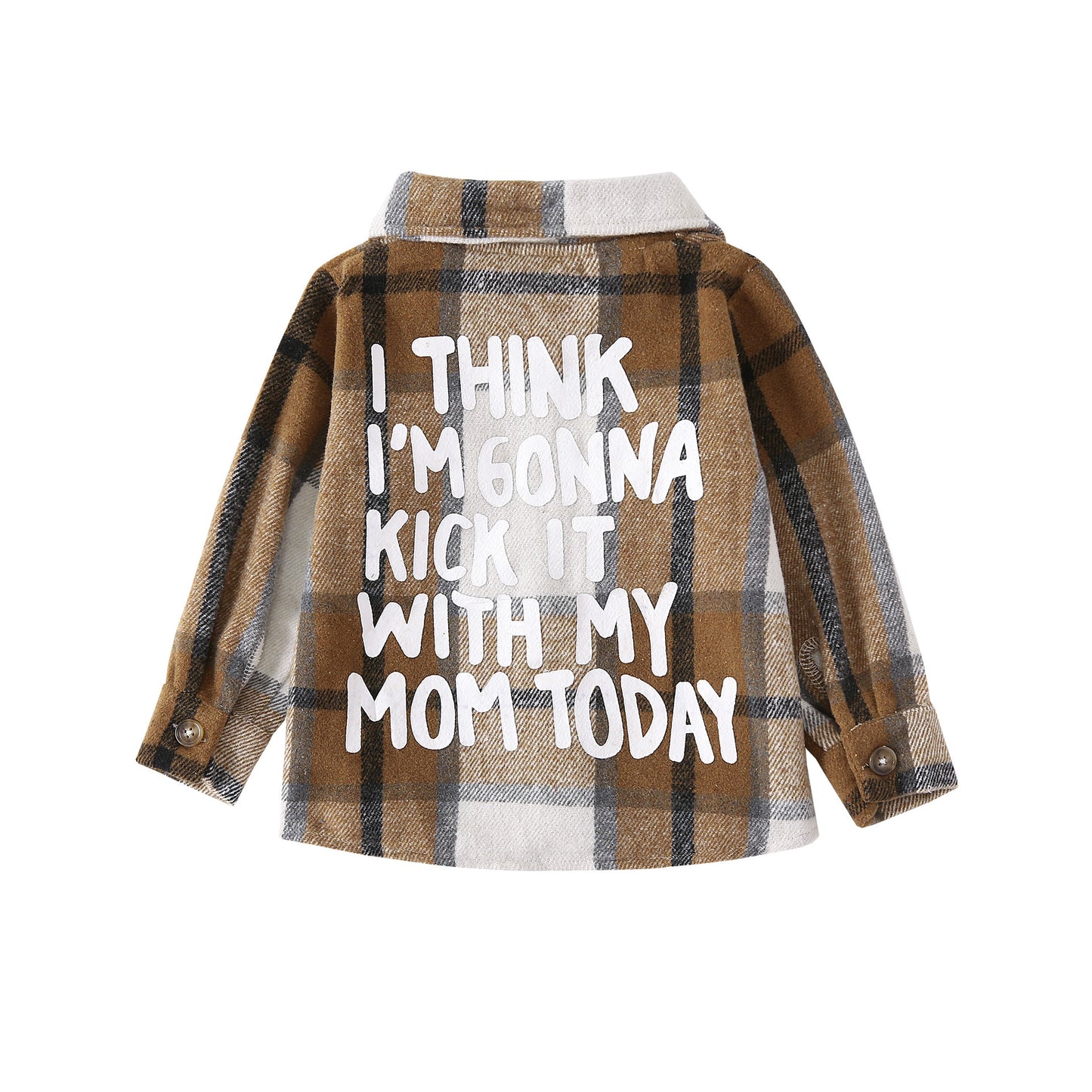 Fleece Plaid Jacket