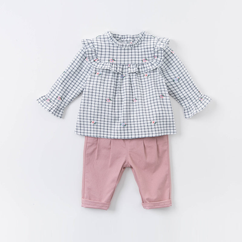 Cotton plaid shirt