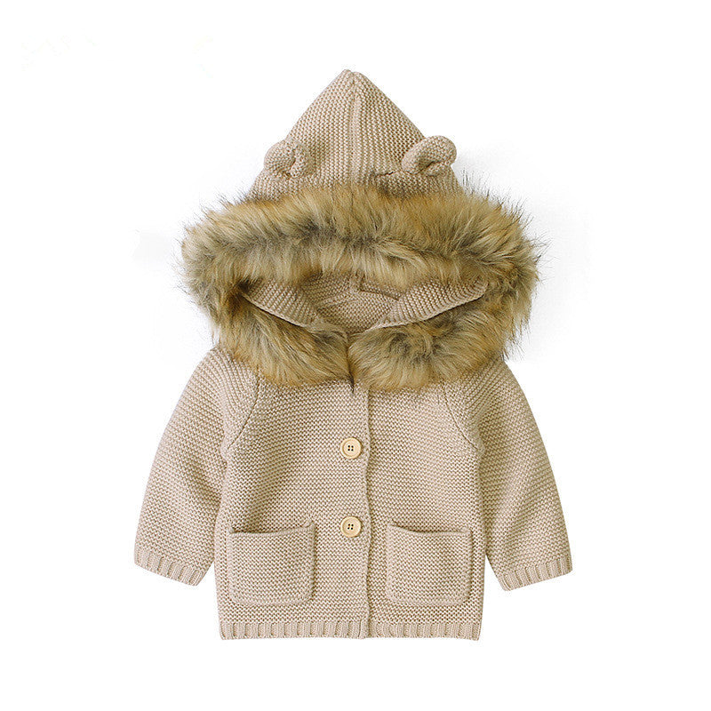 Children's Warm Sweater – Unisex Cute Pastoral & Bohemian Style
