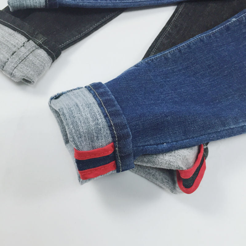 Hand-Painted Low-Waist Straight Pants | Trendy Kids Trouser