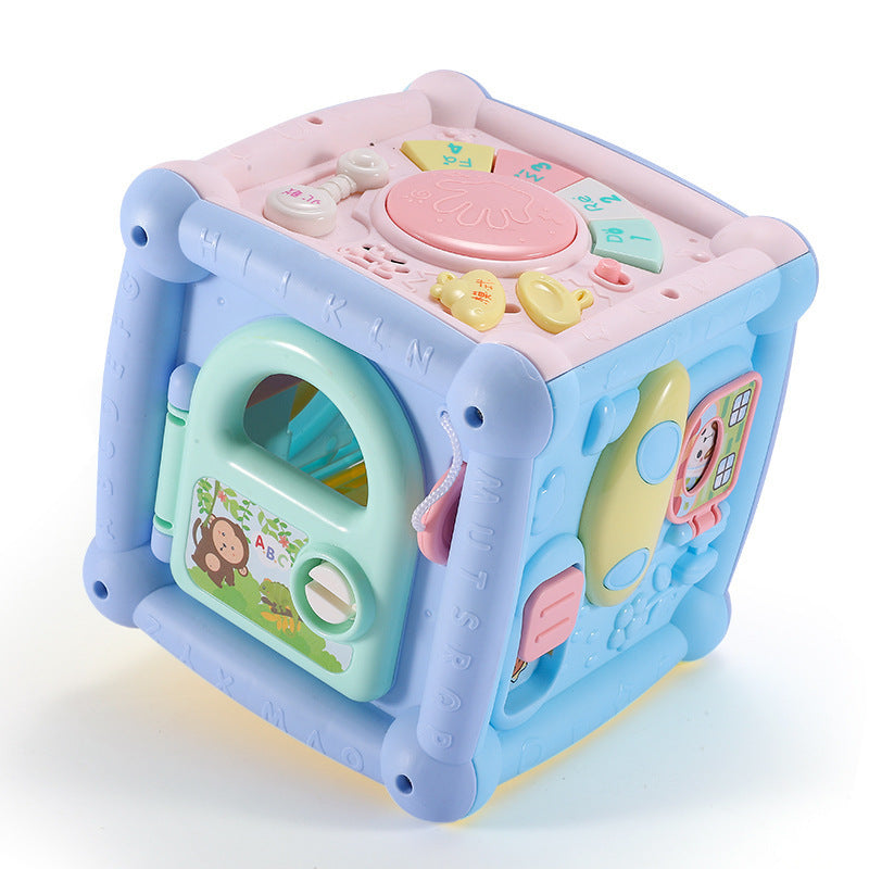 Baby Musical Box Cube Geometric Blocks