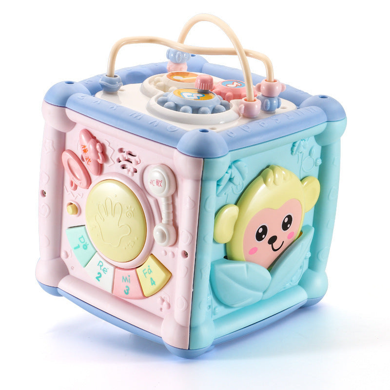 Baby Musical Box Cube Geometric Blocks