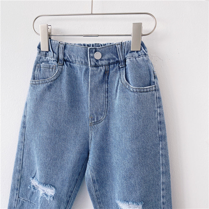 Loose Ripped Jeans