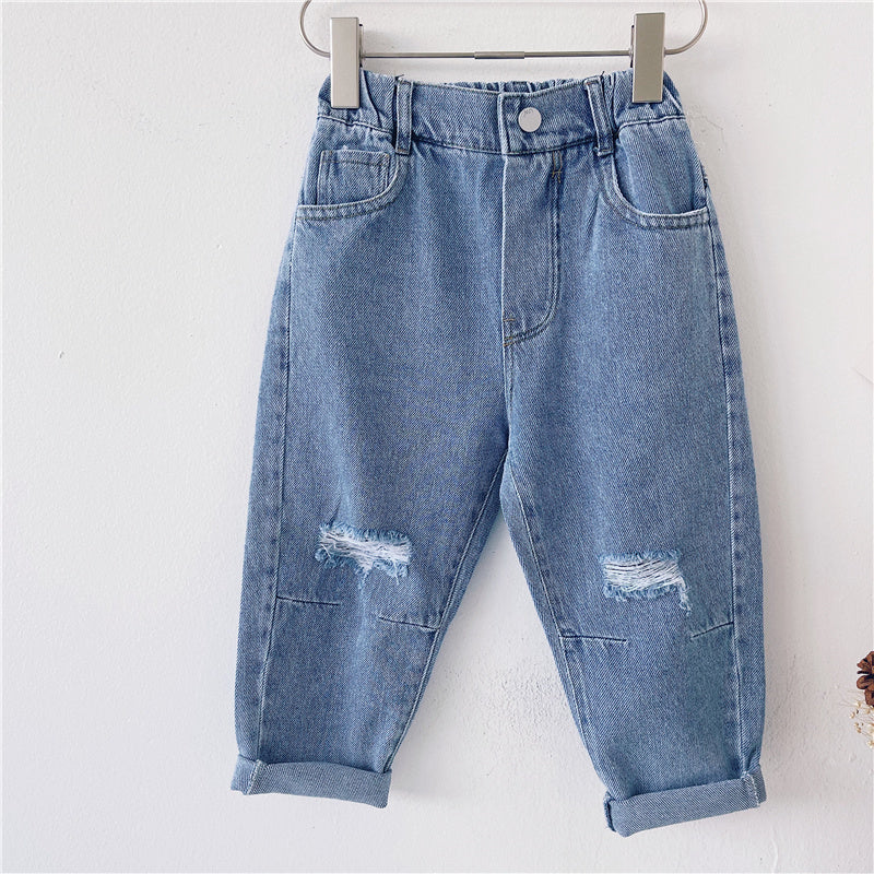 Loose Ripped Jeans