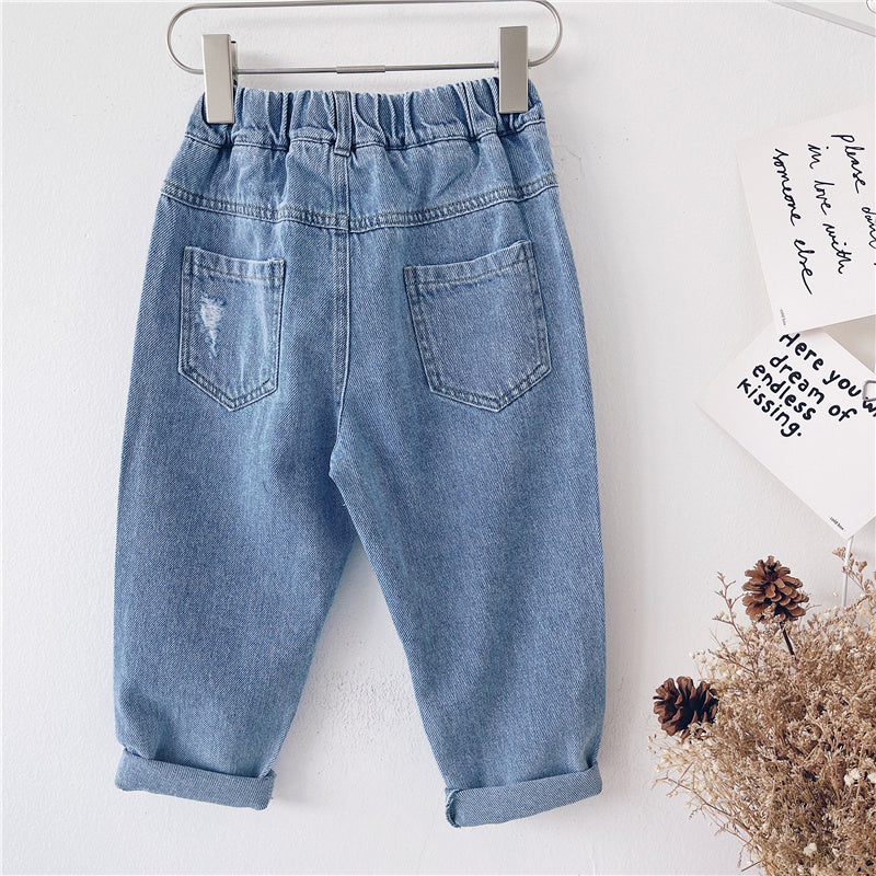 Loose Ripped Jeans