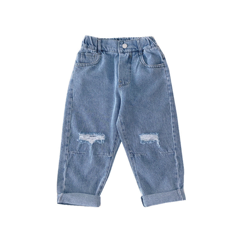 Loose Ripped Jeans