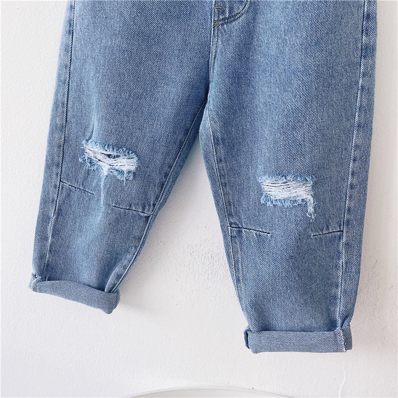 Loose Ripped Jeans