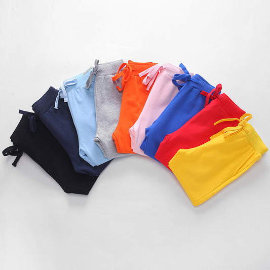 Boys' Solid Color Digger Print Sweatpants