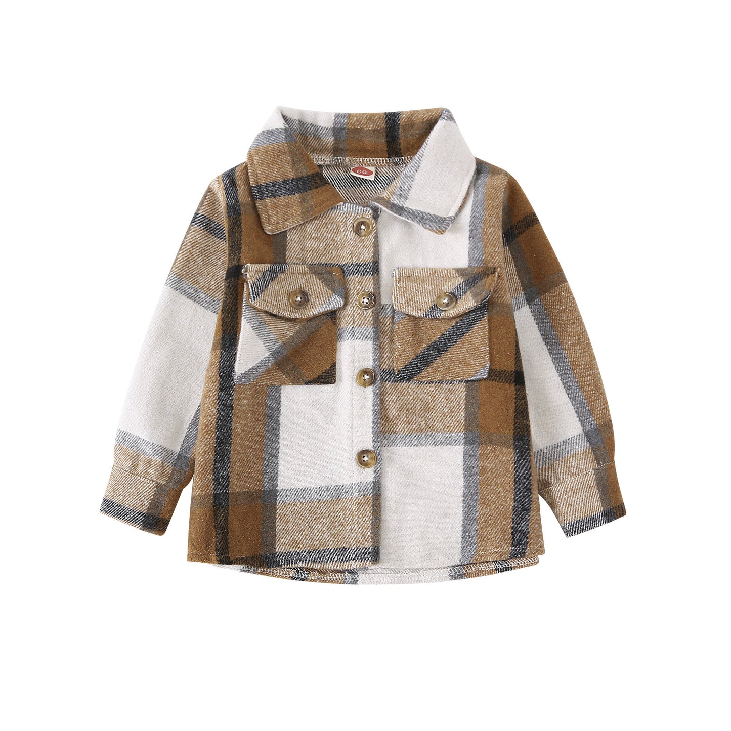 Fleece Plaid Jacket
