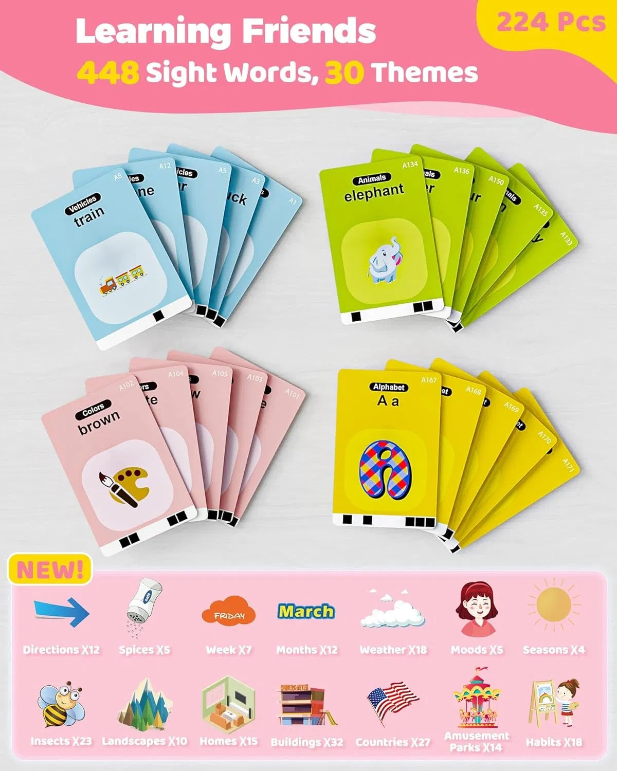 Learning Educational Flash Cards