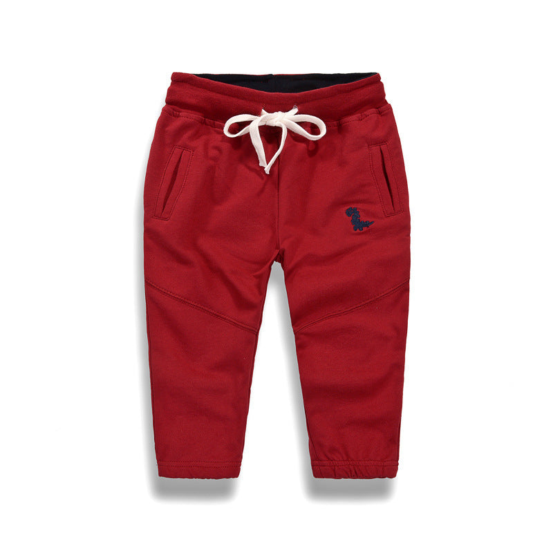 Little Dinosaur Lace-up Sweatpants