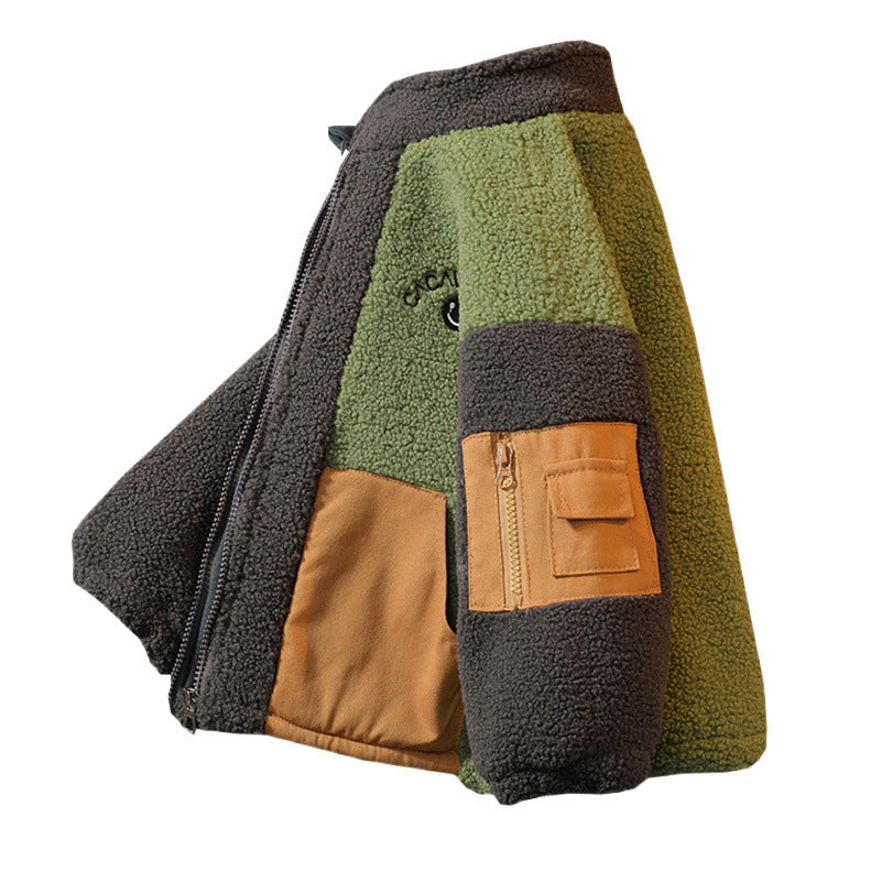 Lamb Wool Warm Coat