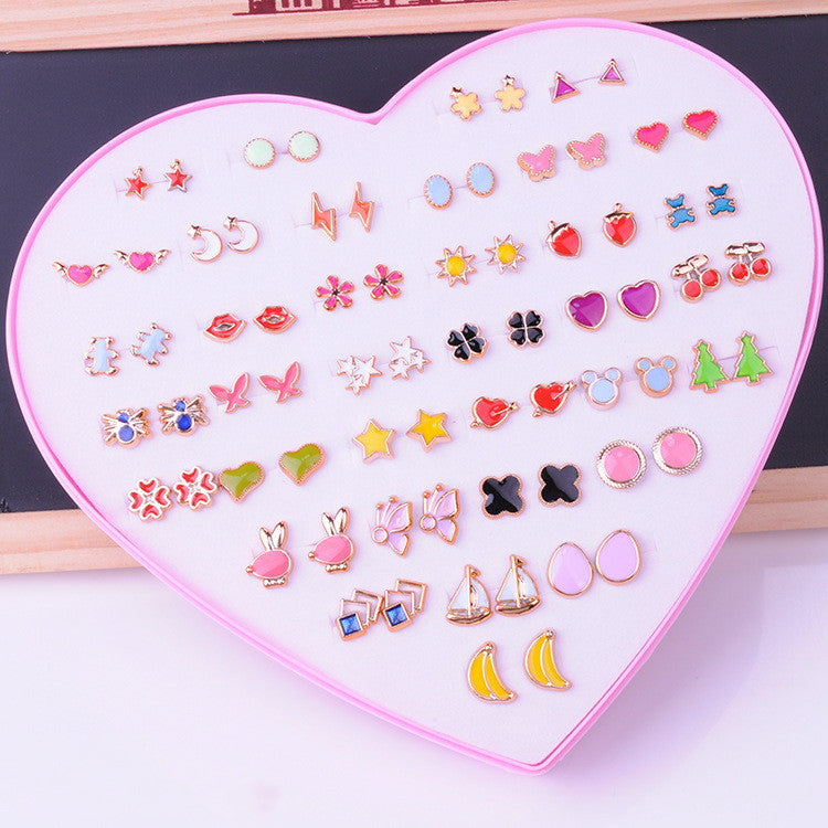 Set Of Earrings For Little Girls