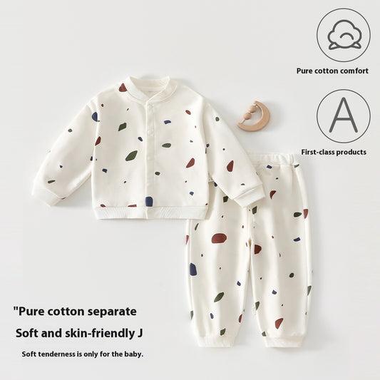 Pure Cotton Baby Split Sweater