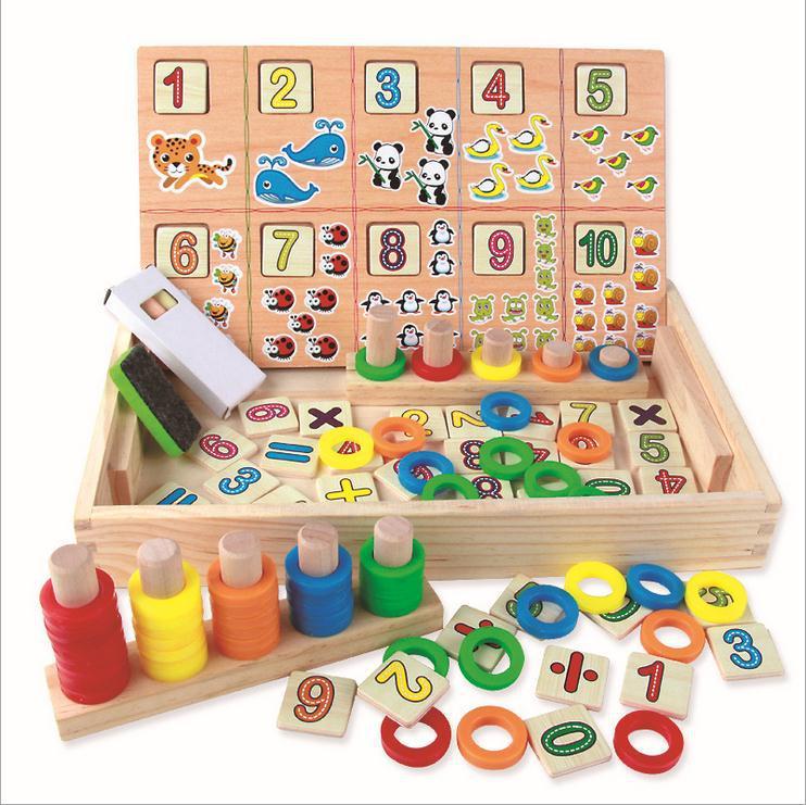 Building Block Donut Digital Math Box