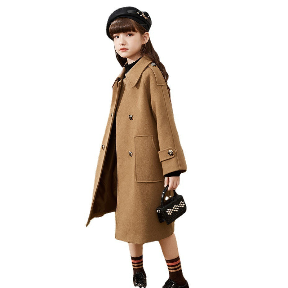 Woolen Coat Mid-length