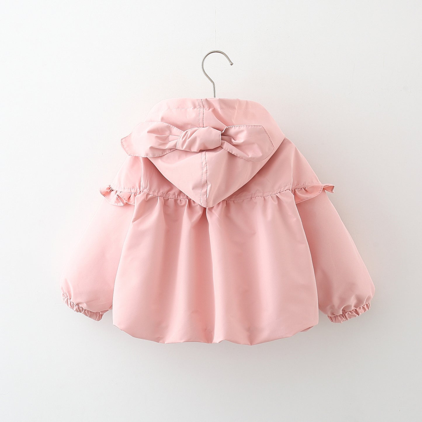 Girls Trench Coat – Stylish Cotton Blend Outerwear for Kids