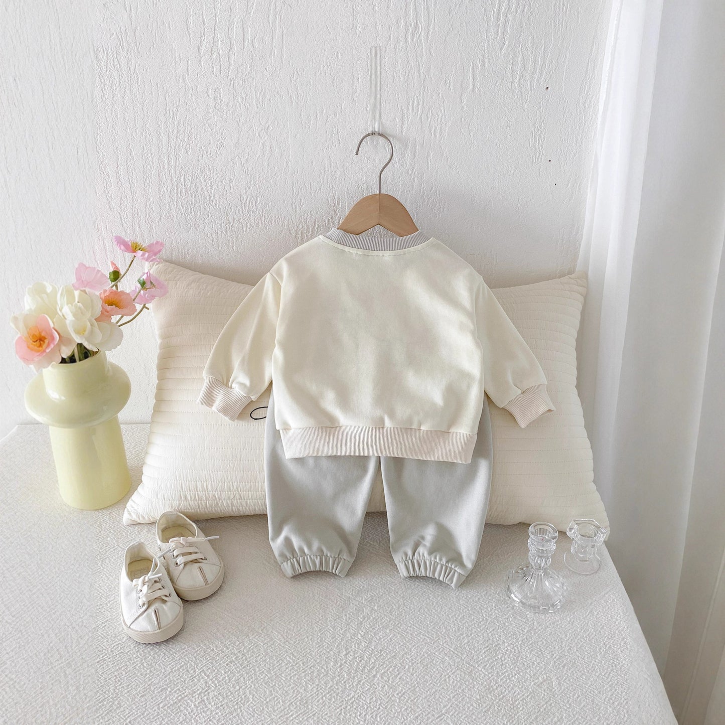 Kids Cartoon Sweater &amp; Casual Pants Two-Piece Set – Fun &amp; Comfortable