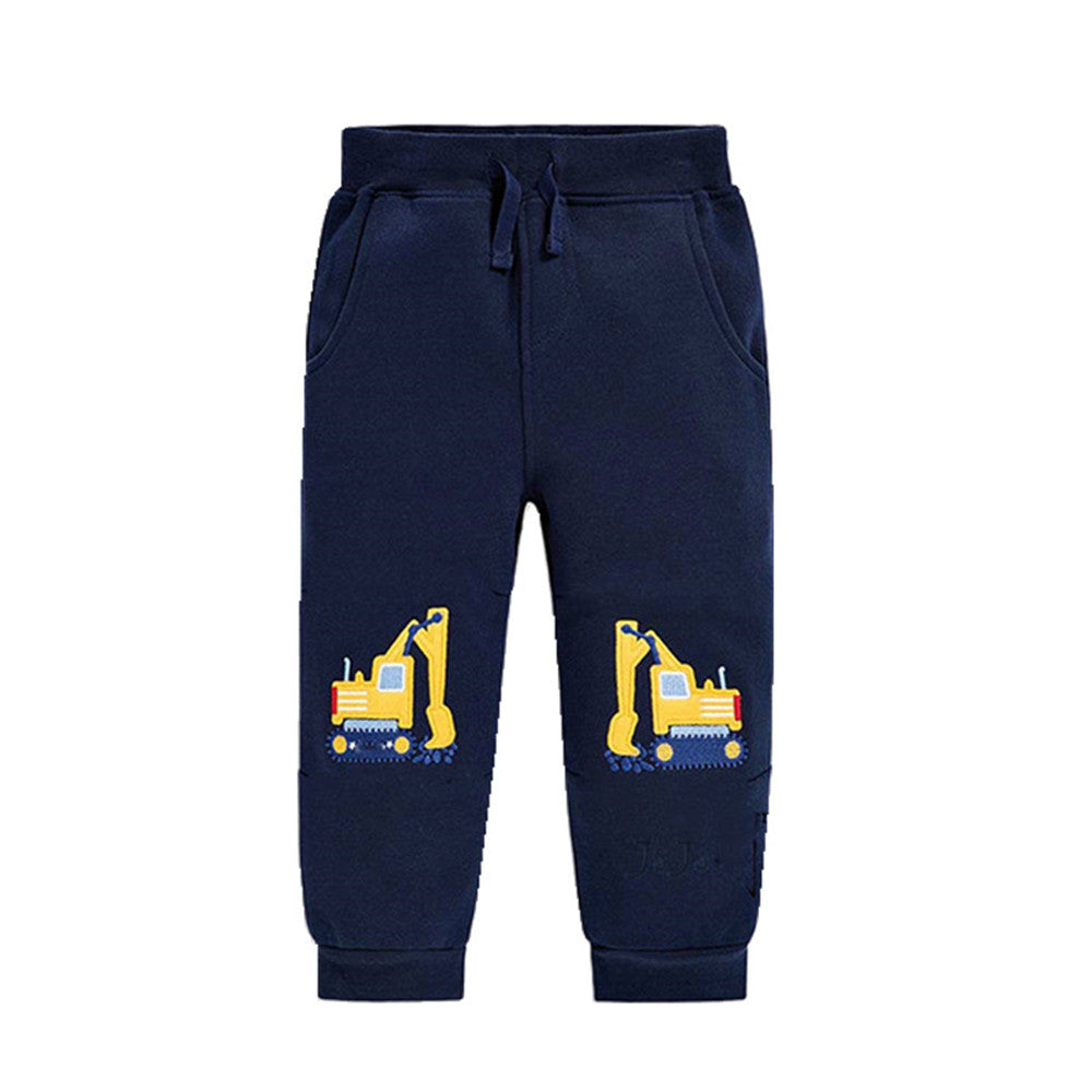Boys Casual Cotton Knitted Trousers – Comfortable Everyday Pants | LounaKids