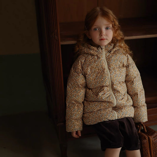 Winter Niche Floral Thickened Coat