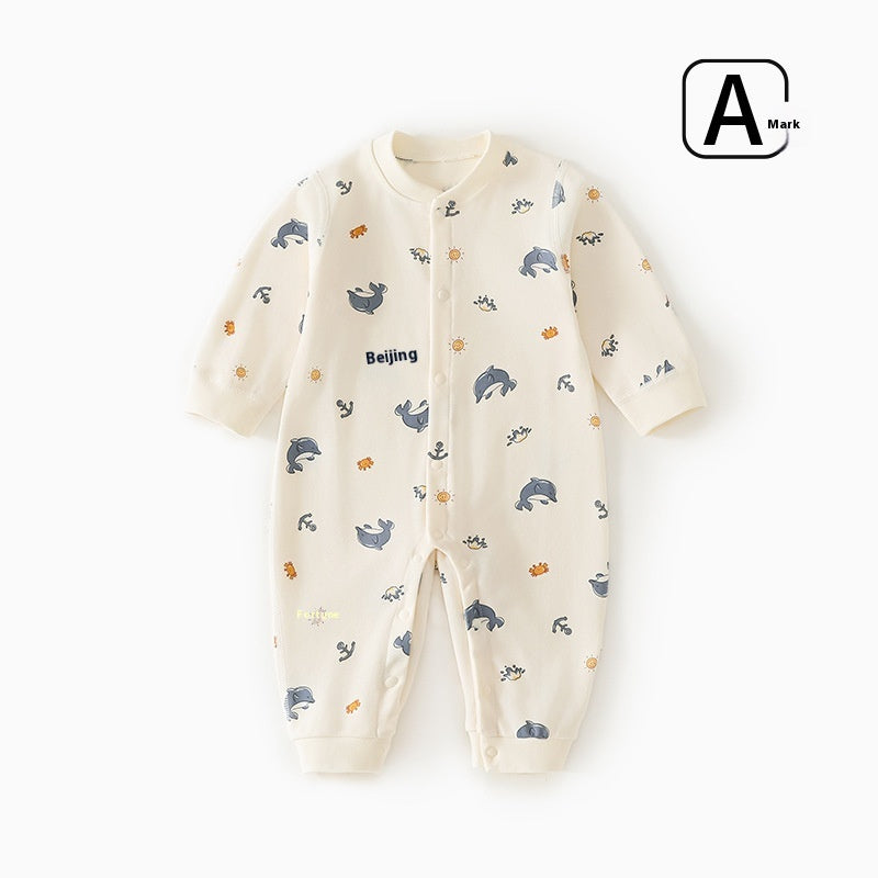 Pure Cotton Rompers Jumpsuit