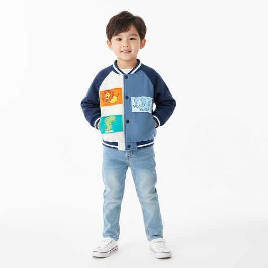 Fleece Boys Baseball Shirt