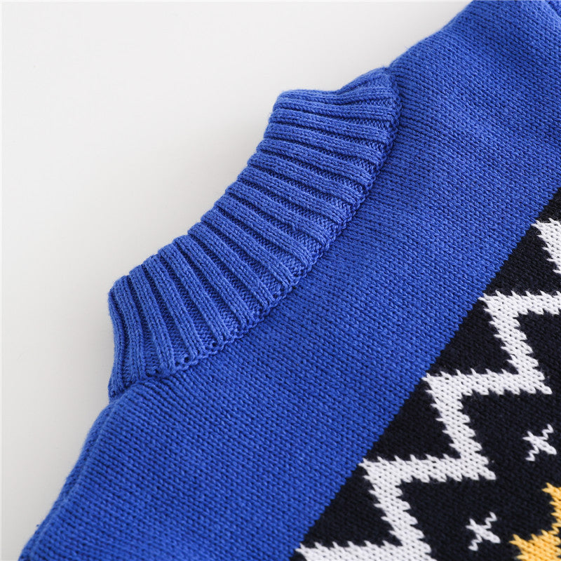 Boy's Cardigan Sweater | Long Sleeve Cotton Knit 3–8 Years – USA & Worldwide
