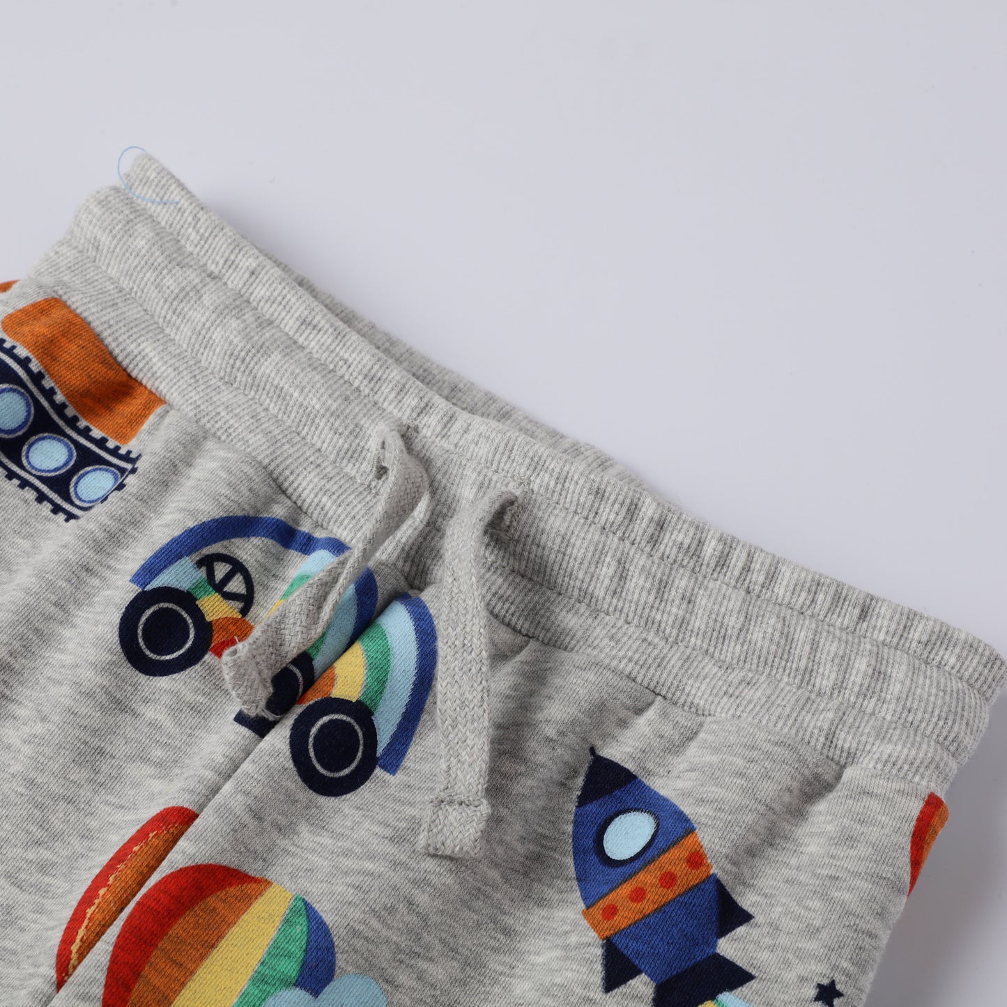 Boys Knitted Cartoon Sweater Trousers – Casual Autumn Cotton Outfit | LounaKids