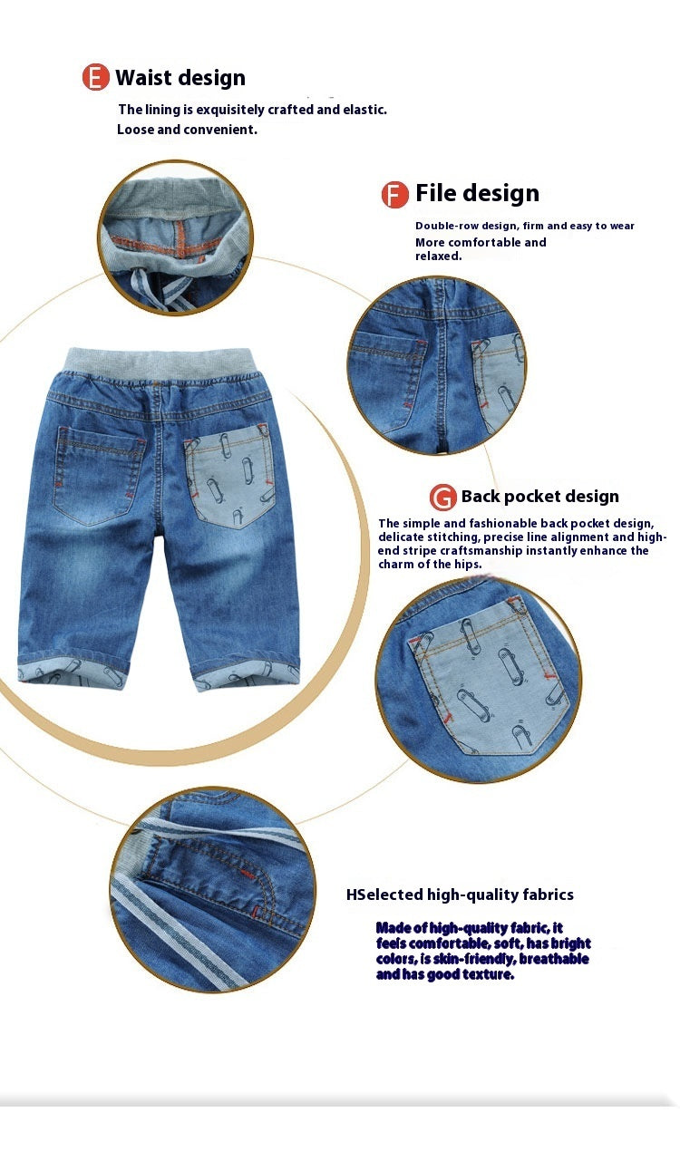 Boys' Denim Capris