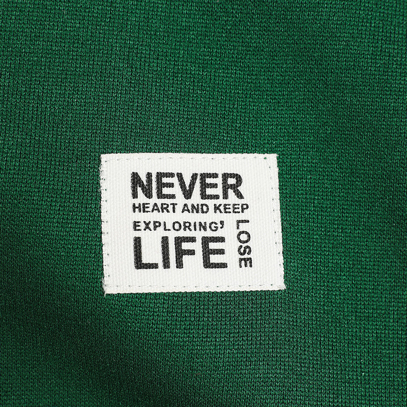 Trendy Embroidery Letters Print Jacket Baseball Collar Sports Children's Wear