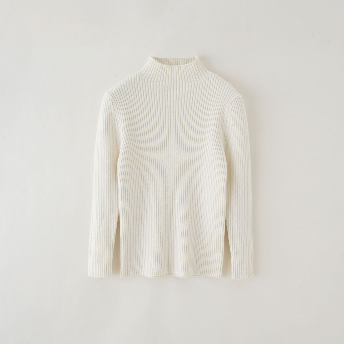 Mock Neck Sweater Knitwear Top