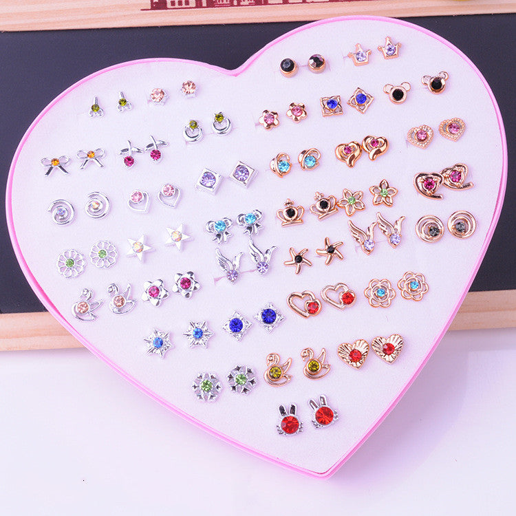 Set Of Earrings For Little Girls