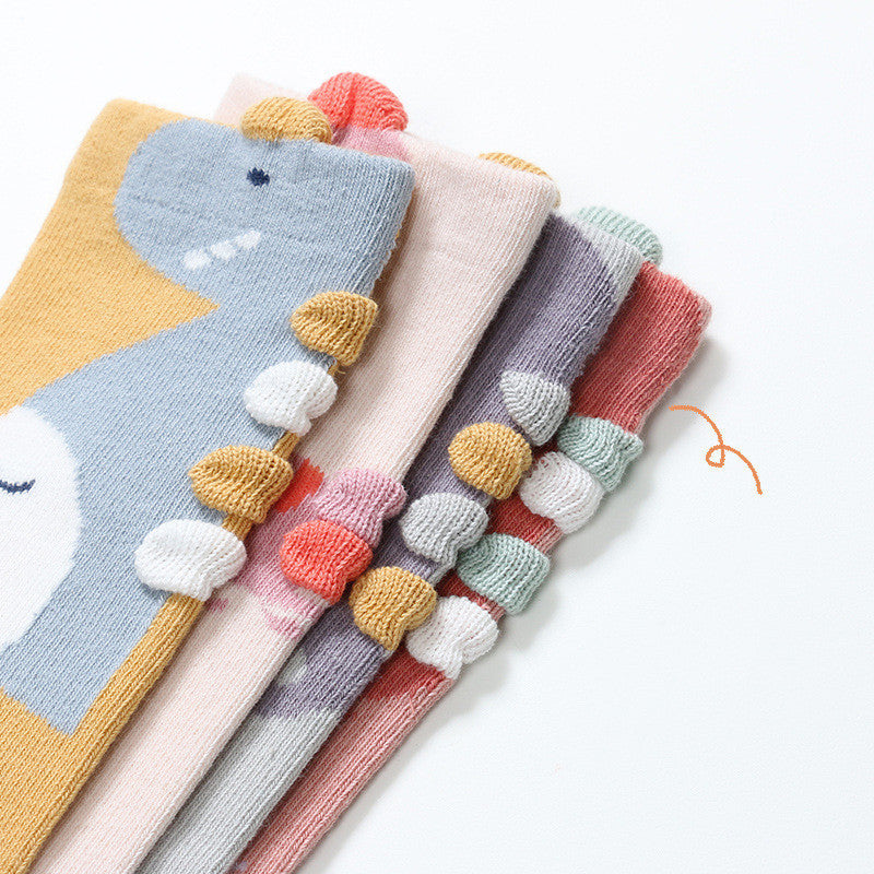 Over-The-Knee Socks Without Heels – Combed Cotton Socks for Kids & Adults | LounaKids